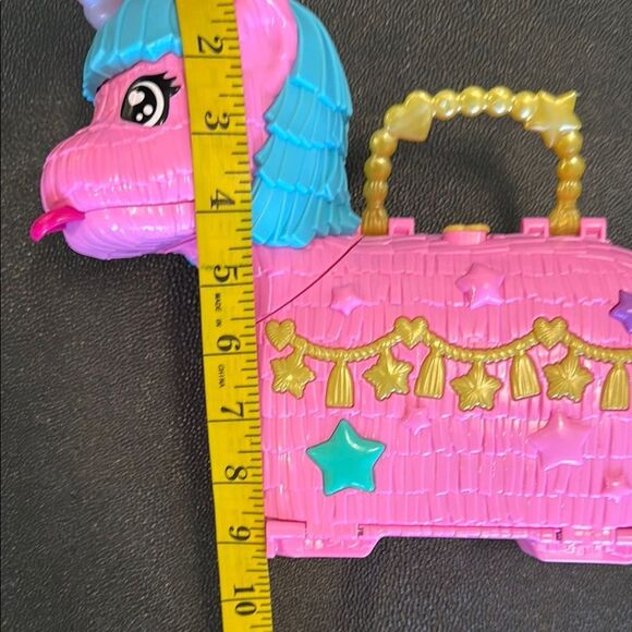 Polly Pocket Unicorn Partyland Pink and Blue Kids Toy Set - Picture 9 of 15